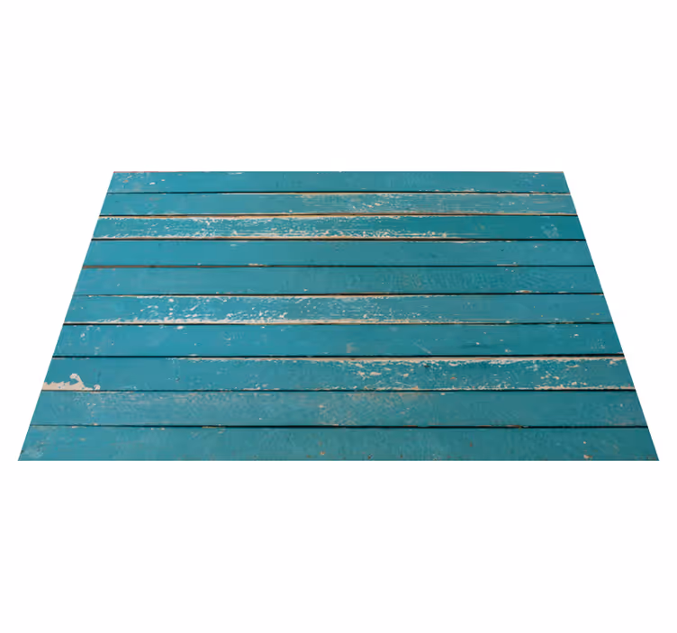 Alfombra vinílica imitación madera tablón desgastado - TenVinilo