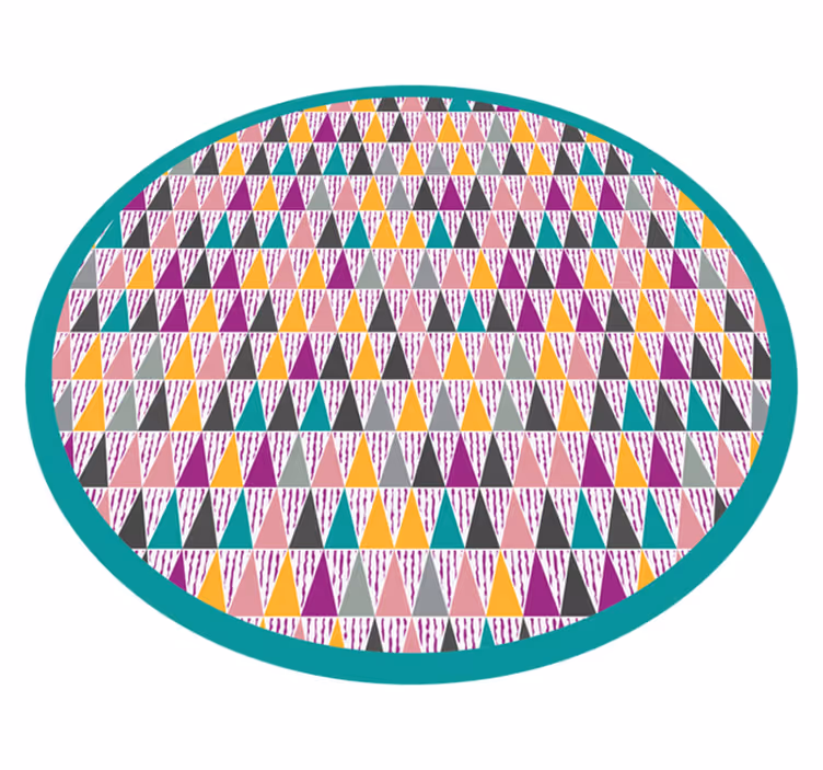 Alfombra vinílica nórdica colores intensos - TenVinilo
