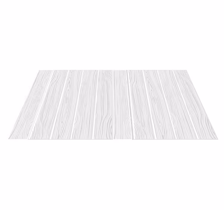 Alfombra vinílica madera color gris claro - TenVinilo