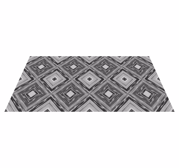 Alfombra vinílica hidráulica cemento gris - TenVinilo