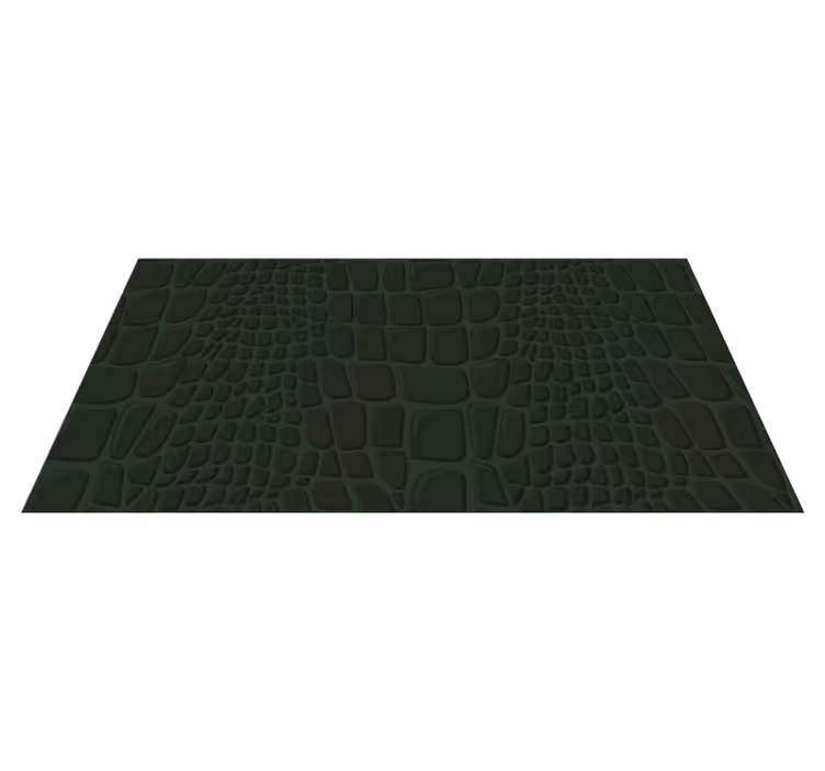 Alfombra vinílica animal print Piel de cocodrilo - TenVinilo