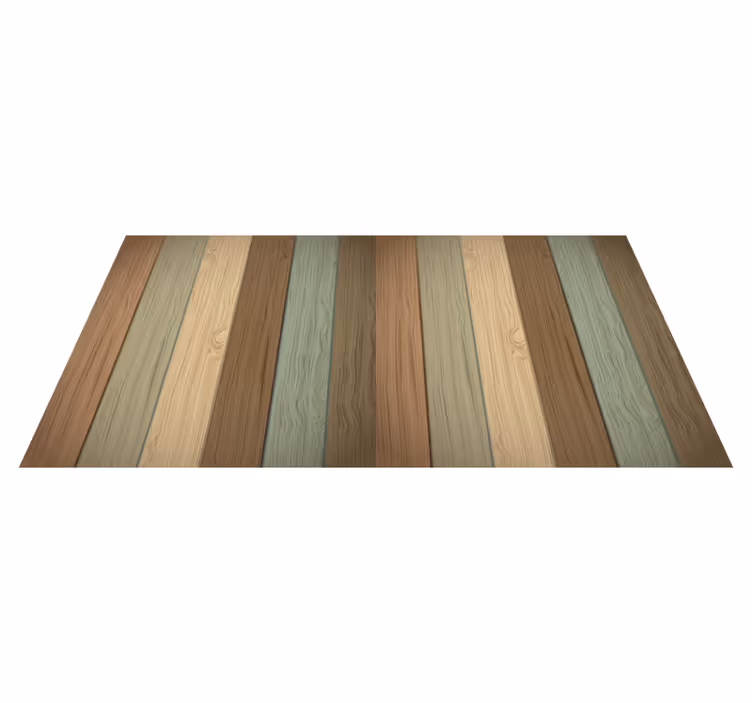 Alfombra vinilo salón textura madera tonos pastel - TenVinilo