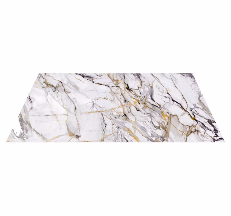 Alfombra vinílica textura piedra Piedra blanca - TenVinilo