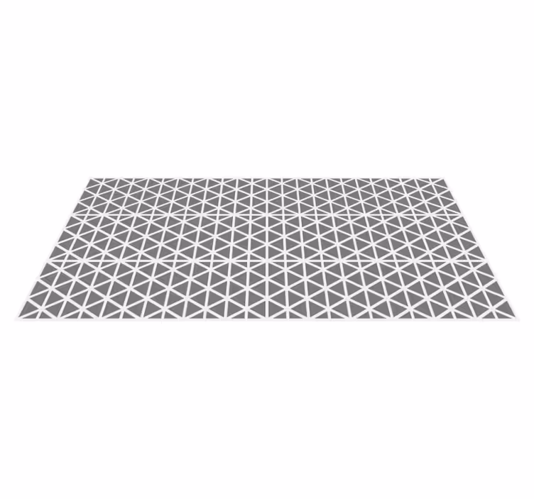 Alfombra de vinilo Cocina gris/blanca - TenVinilo