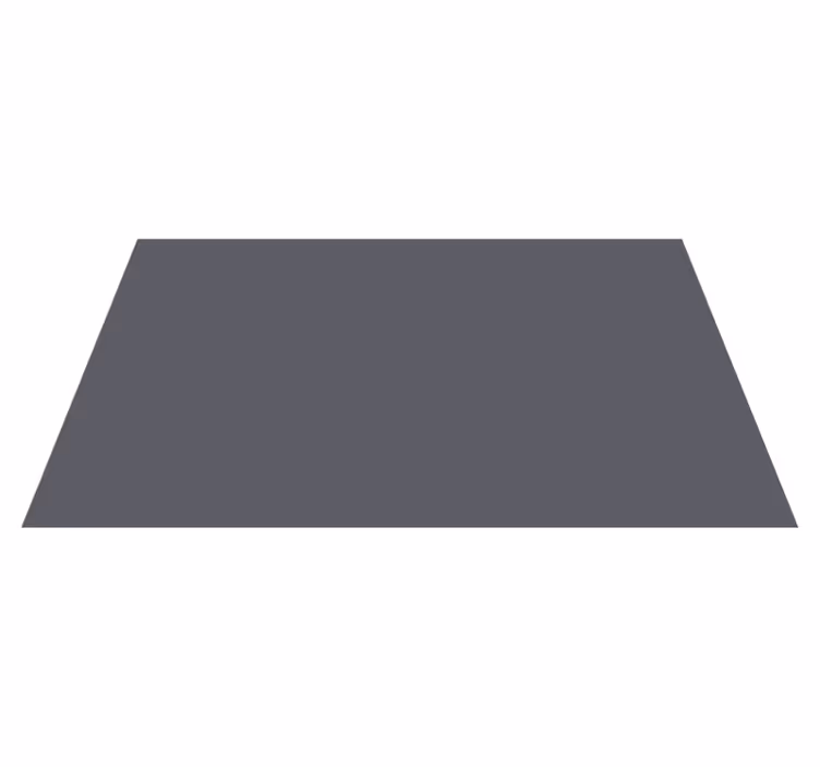 Alfombra vinílica gris carbón rectangular - TenVinilo