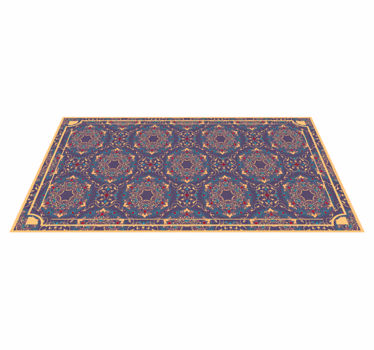 Alfombra vinílica vintage Estilo persa vintage - TenVinilo
