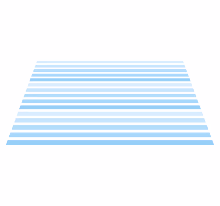 Alfombra vinílica rayas patrón horizontal azul - TenVinilo