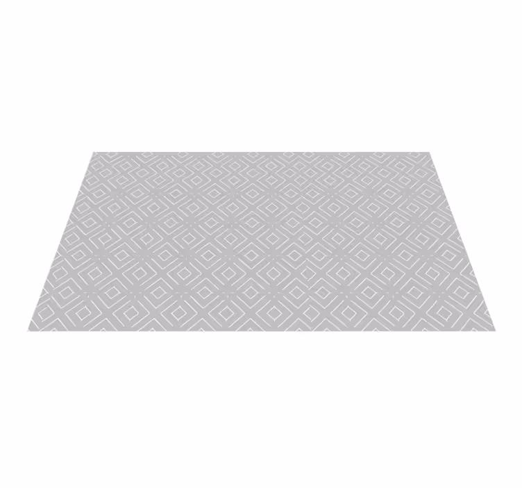 Alfombra vinílica nórdica Gris claro con líneas blancas - TenVinilo