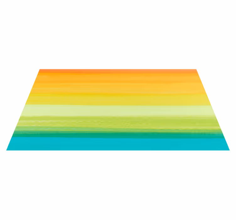 Alfombra vinílica textura Rayas de acuarela de colores - TenVinilo