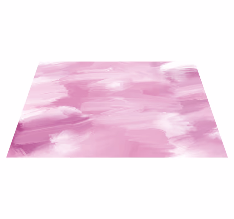 Alfombra vinílica imitación tonos rosa suaves - TenVinilo