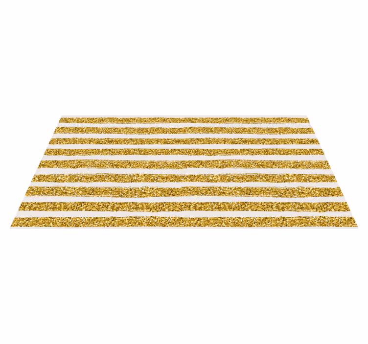 Alfombra vinílica navidad Fondo con lineas doradas - TenVinilo