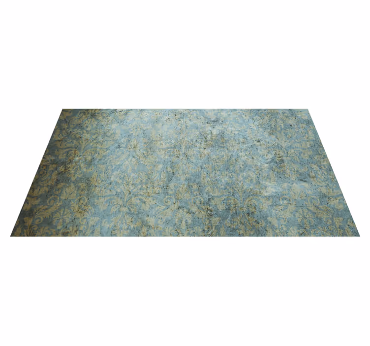 Alfombra vinílica vintage Adornos antiguos de estilo vintage - TenVinilo