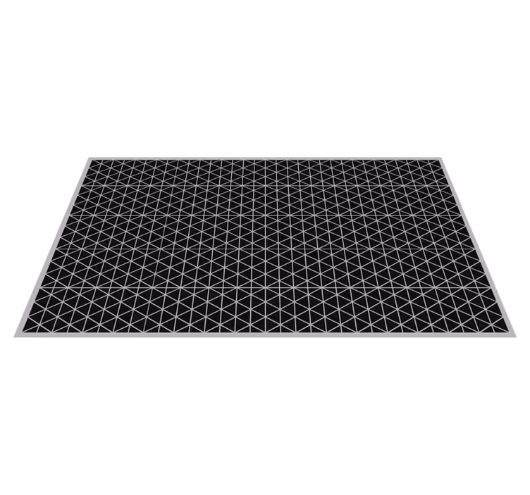 Alfombra vinílica geométrica conjunto de patrones - TenVinilo