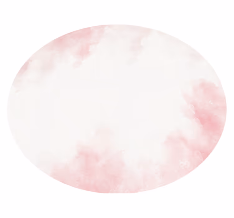 Alfombra vinílica circular minimalista inspirada en la nube - TenVinilo
