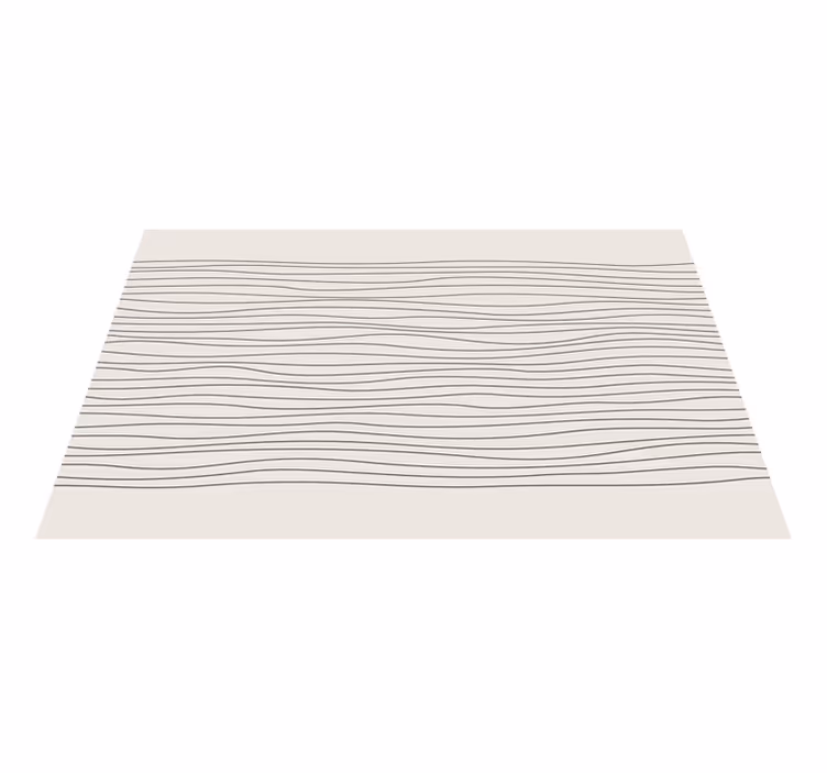Alfombra vinílica rayas líneas nórdicas - TenVinilo