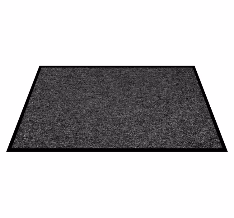 Alfombra vinilo oficina textura gris oscuro - TenVinilo