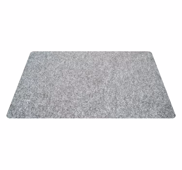 Alfombra de vinilo oficina efecto textura gris - TenVinilo