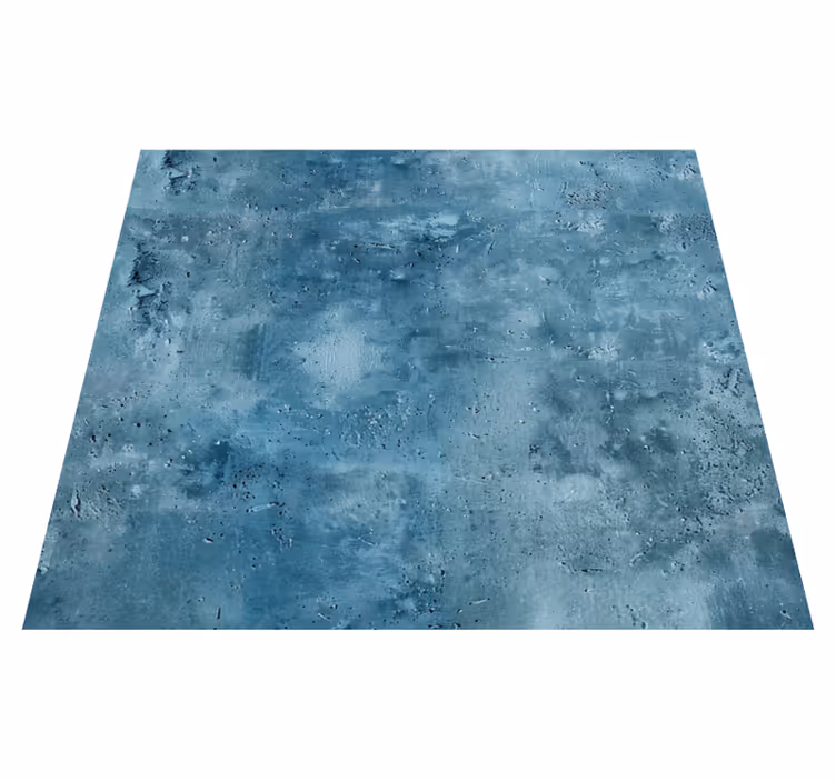 Alfombra vinílica azul diseño texturizado - TenVinilo