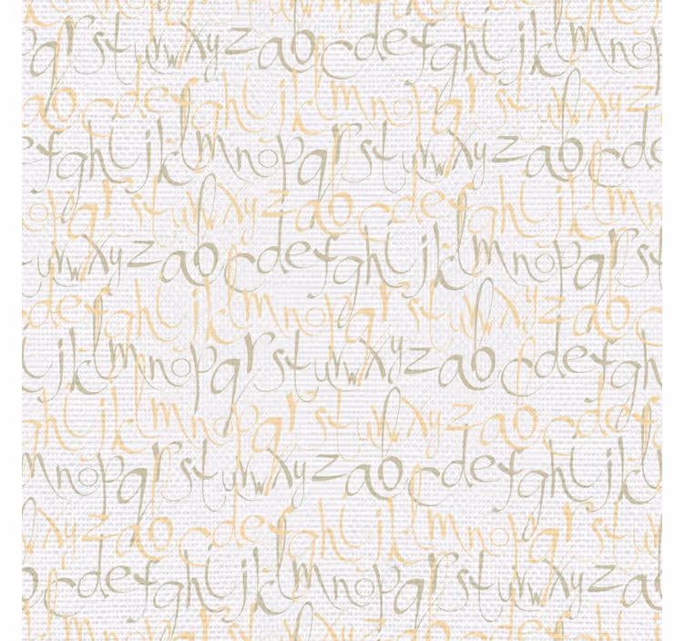 Papel mural letras letras vintage urbanas - TenVinilo