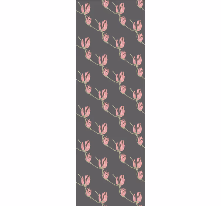 Papel pintado flores diseño floral elegante - TenVinilo