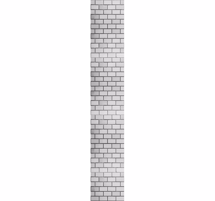 Papel mural ladrillos motivo gris clásico - TenVinilo