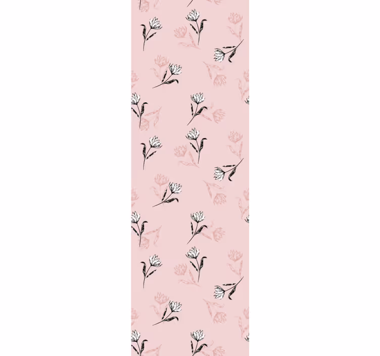 Papel pintado flores elegancia floral atemporal - TenVinilo