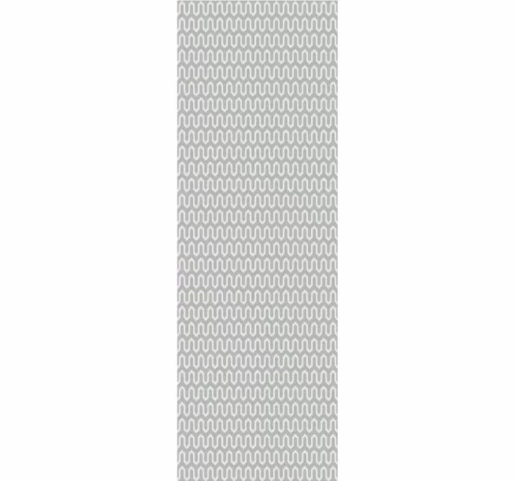 Papel mural geométrico patrón ondulado elegante - TenVinilo