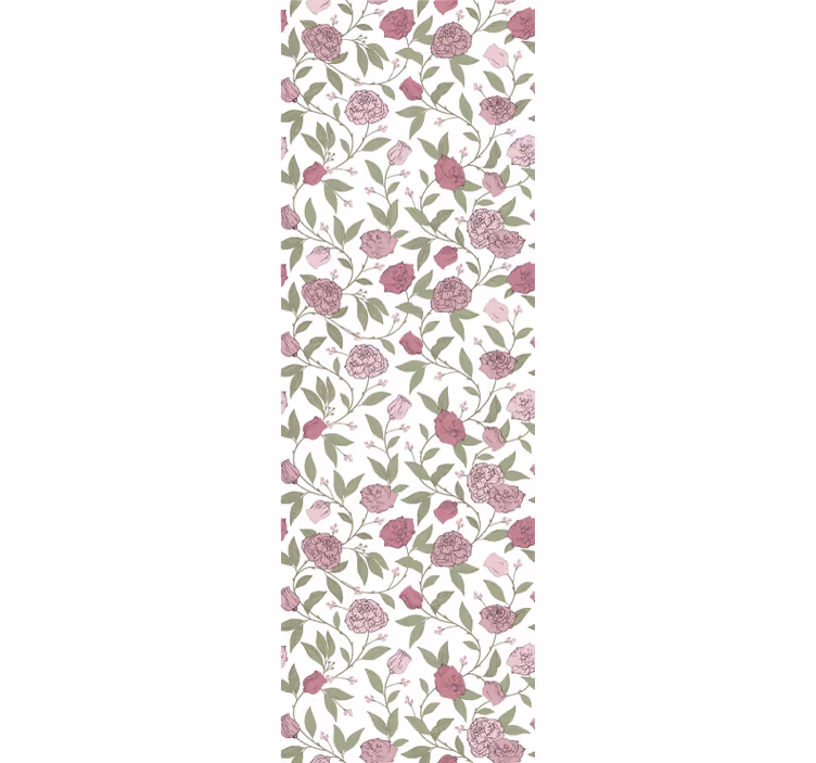 Papel pintado flores encanto floral - TenVinilo