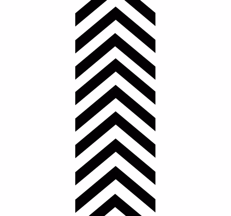 Papel mural rayas diseño de patrón en zigzag - TenVinilo