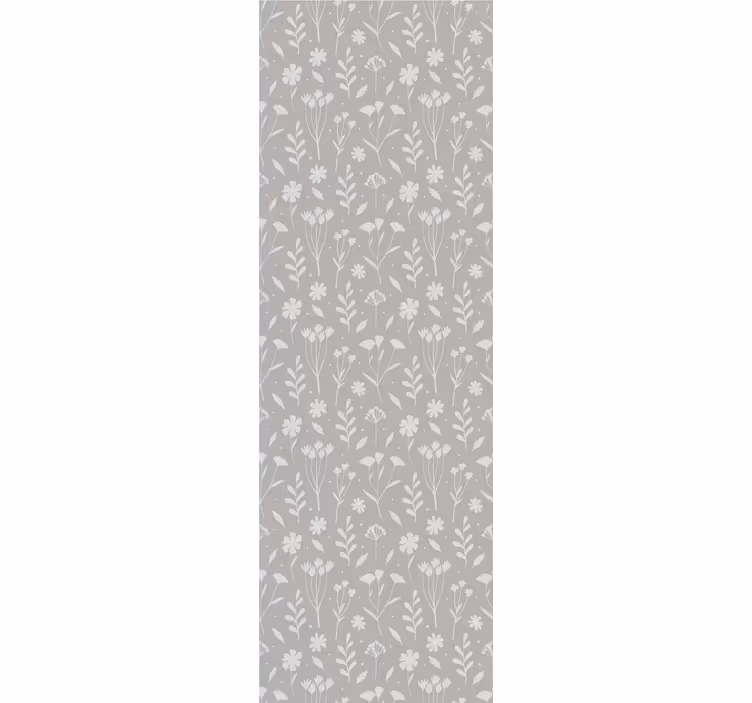 Papel pintado flores gracia floral - TenVinilo
