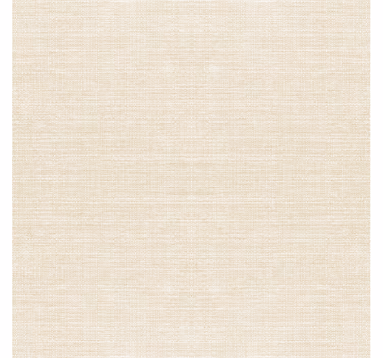 Papel mural textura yute fino con motivo beige - TenVinilo