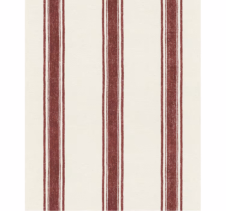 Papel mural geométrico líneas verticales rojas - TenVinilo