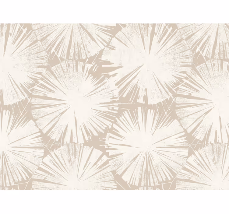 Papel mural living comedor patrón de estrellas abstractas - TenVinilo