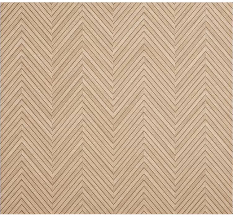 Papel mural living comedor textura chevron madera - TenVinilo