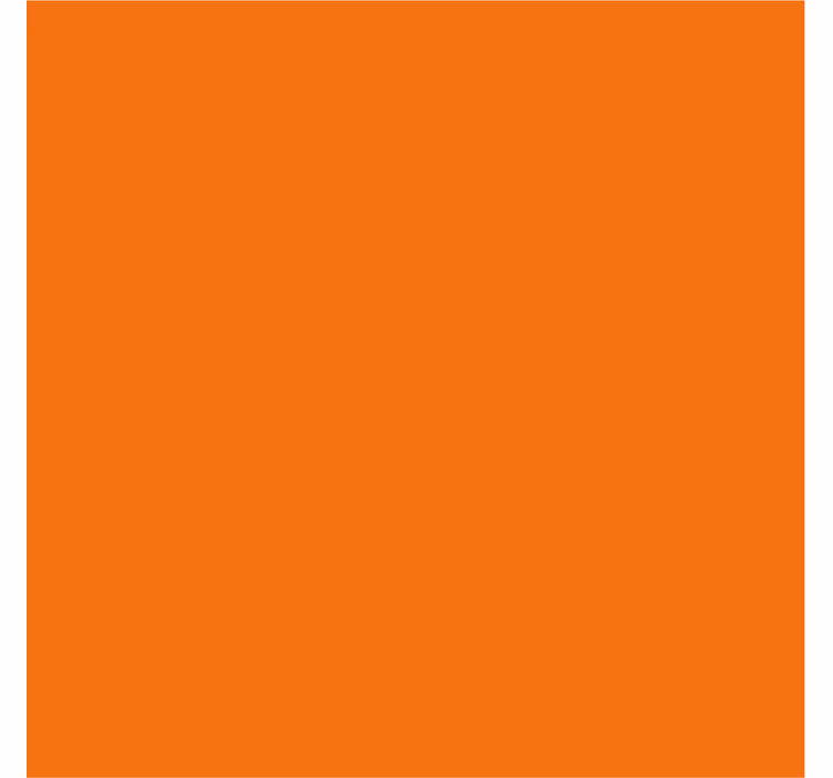 Papel mural living comedor naranja mate - TenVinilo