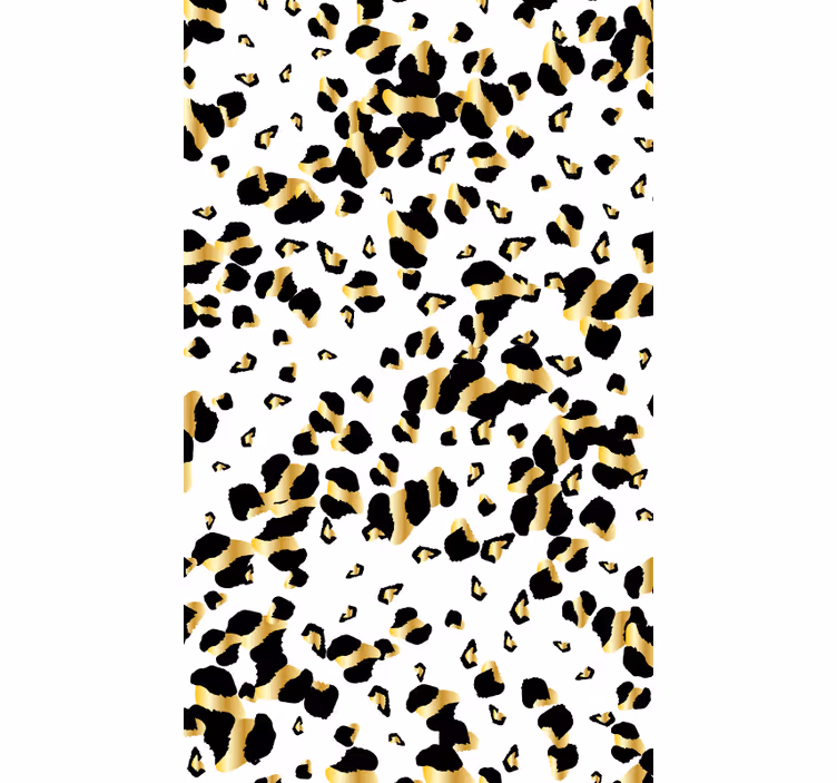 Papel mural animal diseño de piel de leopardo - TenVinilo
