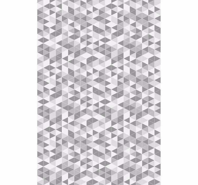 Papel mural comedor patrón triangular geométrico - TenVinilo