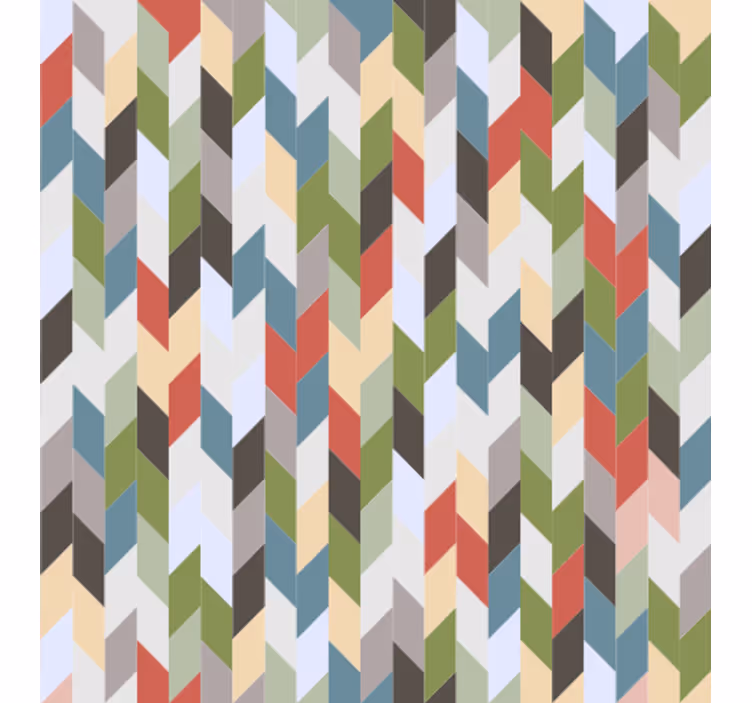 Papel mural geométrico patrón espiga espectro - TenVinilo