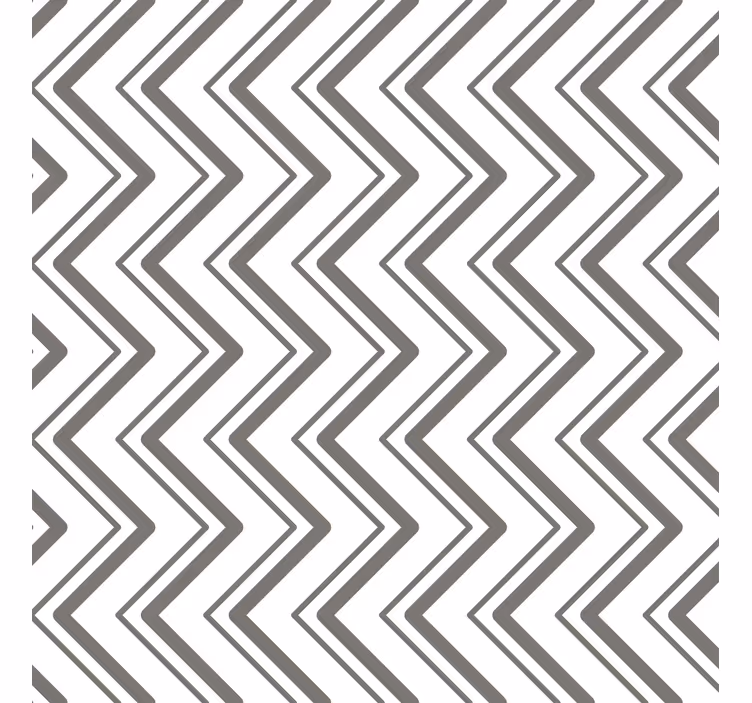 Papel mural geométrico estilo chevron - TenVinilo