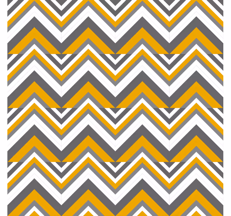 Papel mural geométrico chevron en rayas - TenVinilo
