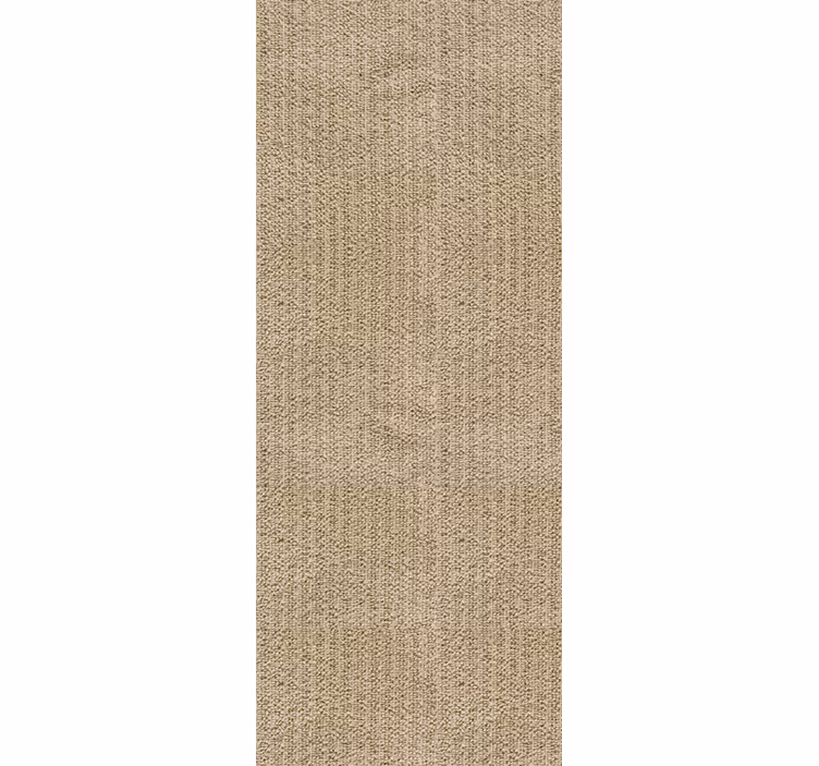 Papel mural dormitorio matrimonio tela monocolor beige - TenVinilo