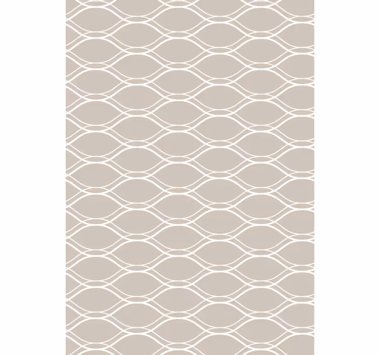 Papel mural textura beige con líneas blancas - TenVinilo