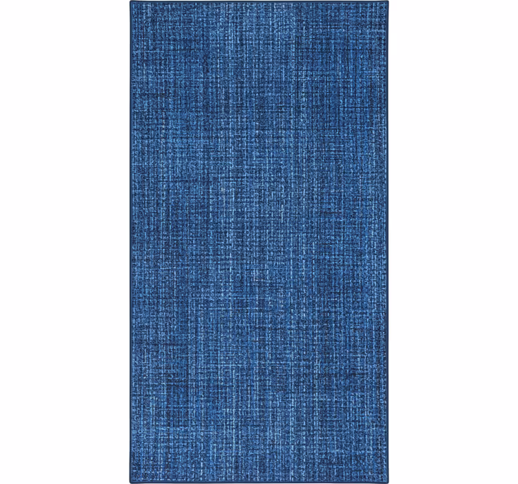 Papel mural textura efecto tela azul - TenVinilo