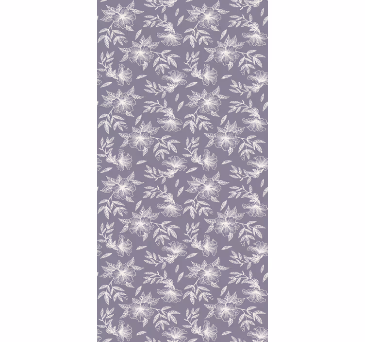 Papel mural textura floral lila - TenVinilo