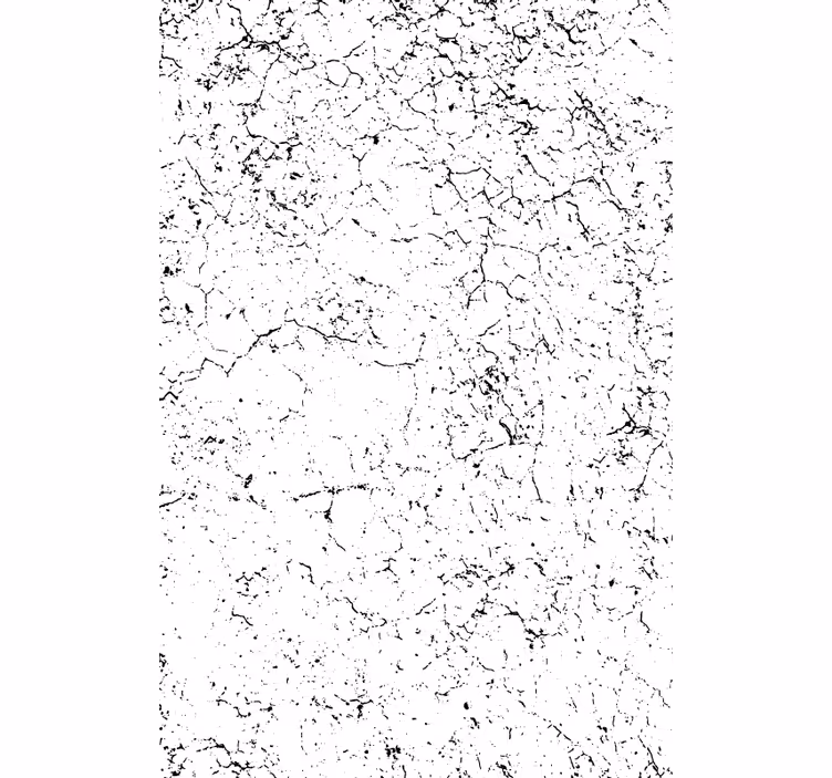 Papel mural mármol superficie blanca agrietada - TenVinilo