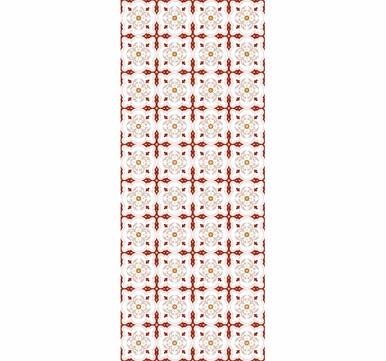 Papel mural azulejos en forma de red - TenVinilo