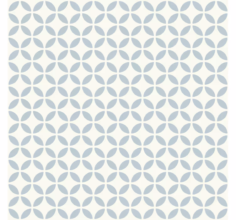 Papel mural azulejos diseño circular - TenVinilo
