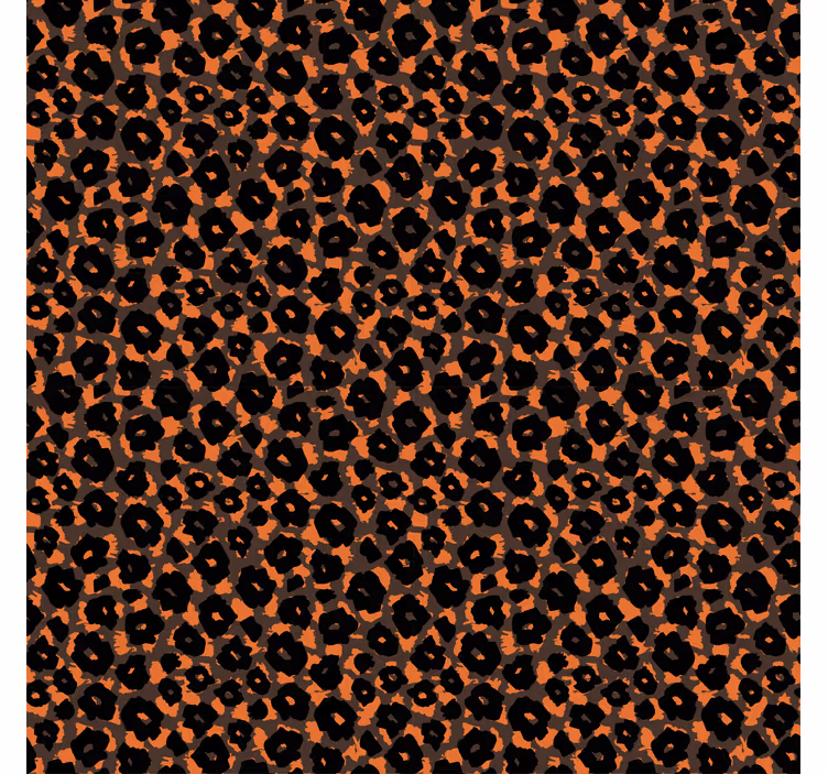Papel mural infantil motivo de leopardo - TenVinilo