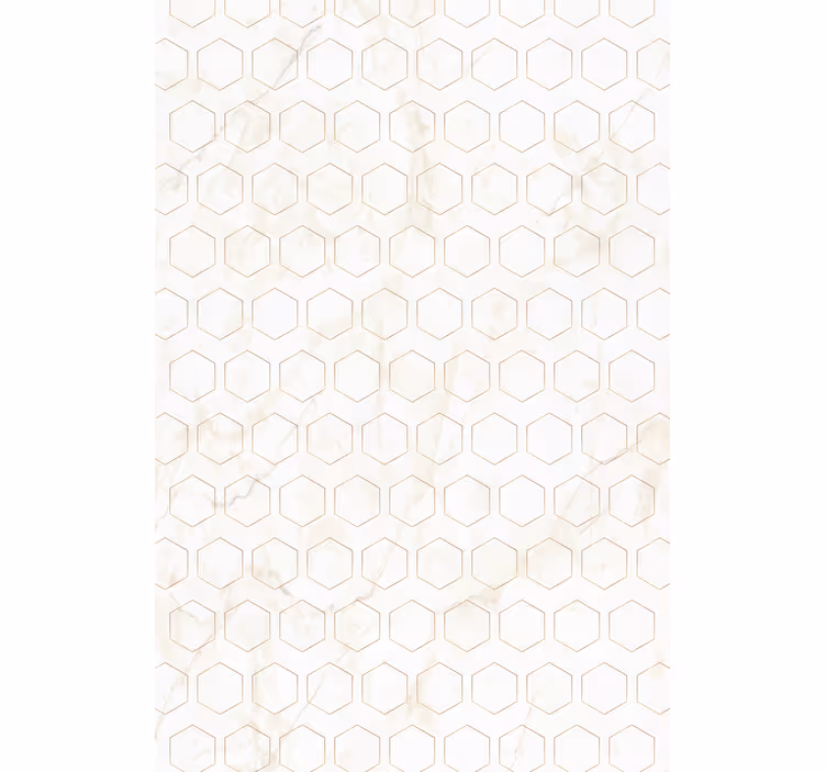 Papel mural texturas patrón hexagonal geométrico - TenVinilo
