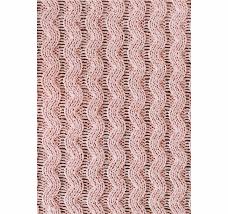 Papel mural living comedor manteles de patrón ondulado - TenVinilo